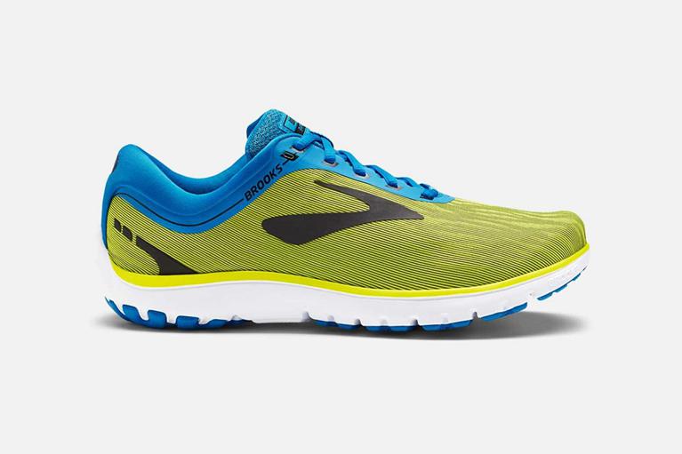 Brooks Pureflow 7 - Mens Road Running Shoes - Yellow (02189VDRG)